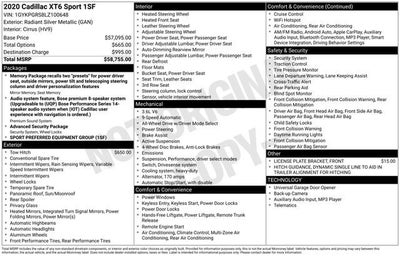 2020 Cadillac XT6 AWD Sport