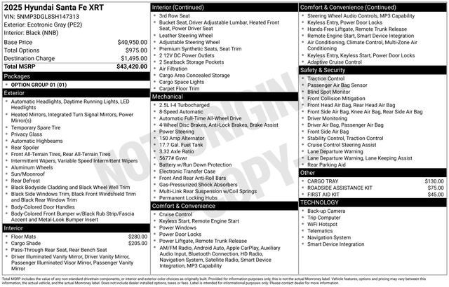 2025 Hyundai SANTA FE XRT