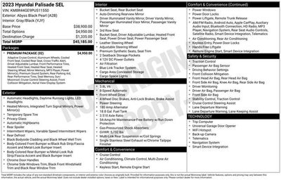 2023 Hyundai PALISADE SEL