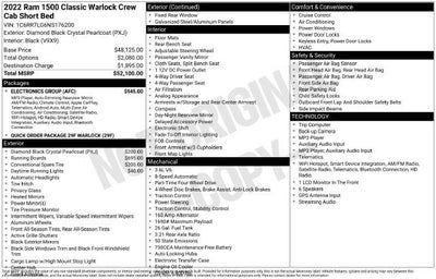 2022 RAM 1500 Classic Warlock