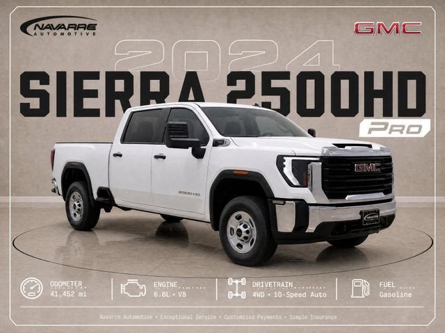 2024 GMC Sierra 2500 HD Pro