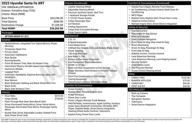 2023 Hyundai SANTA FE XRT