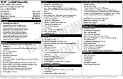 2024 Hyundai PALISADE SEL