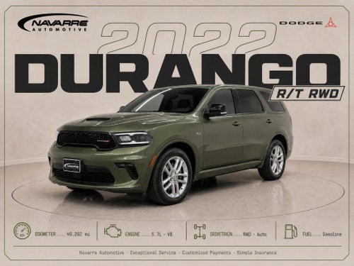 2022 Dodge Durango R/T RWD