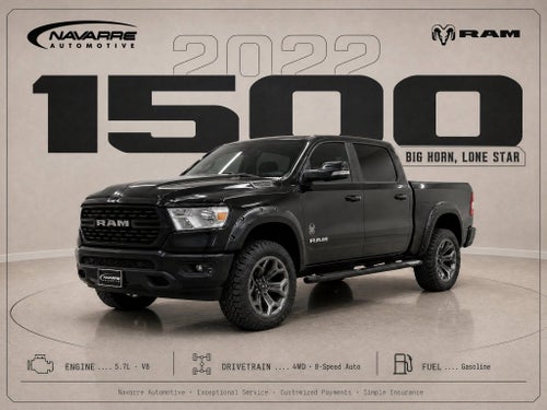 2022 RAM 1500 Big Horn/Lone Star