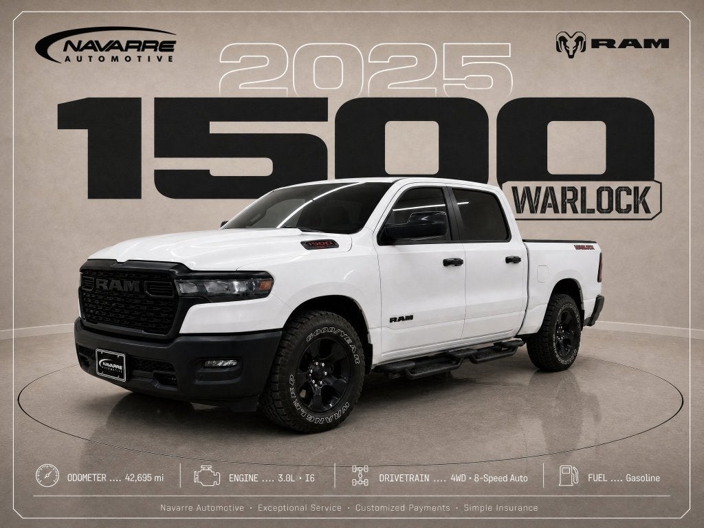 2025 RAM 1500 Warlock Crew Cab 4x4 5'7' Box