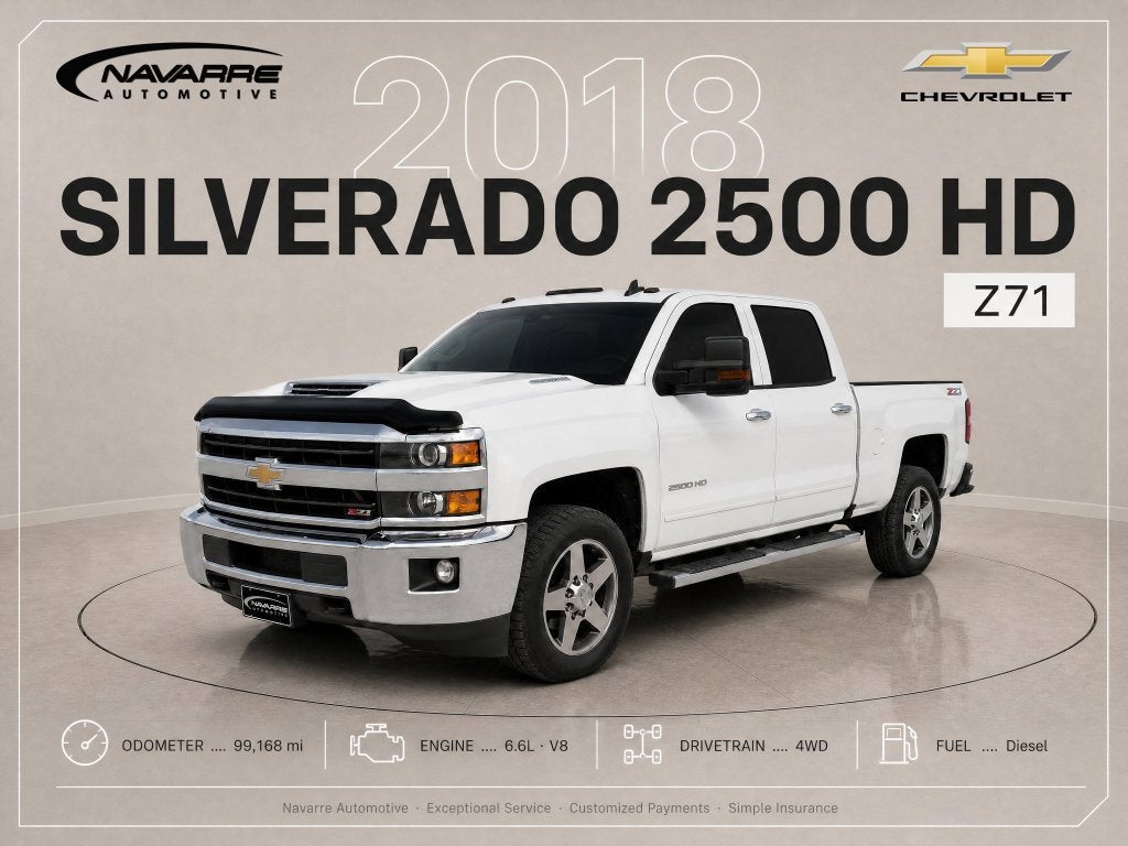 2018 Chevrolet Silverado 2500HD LT