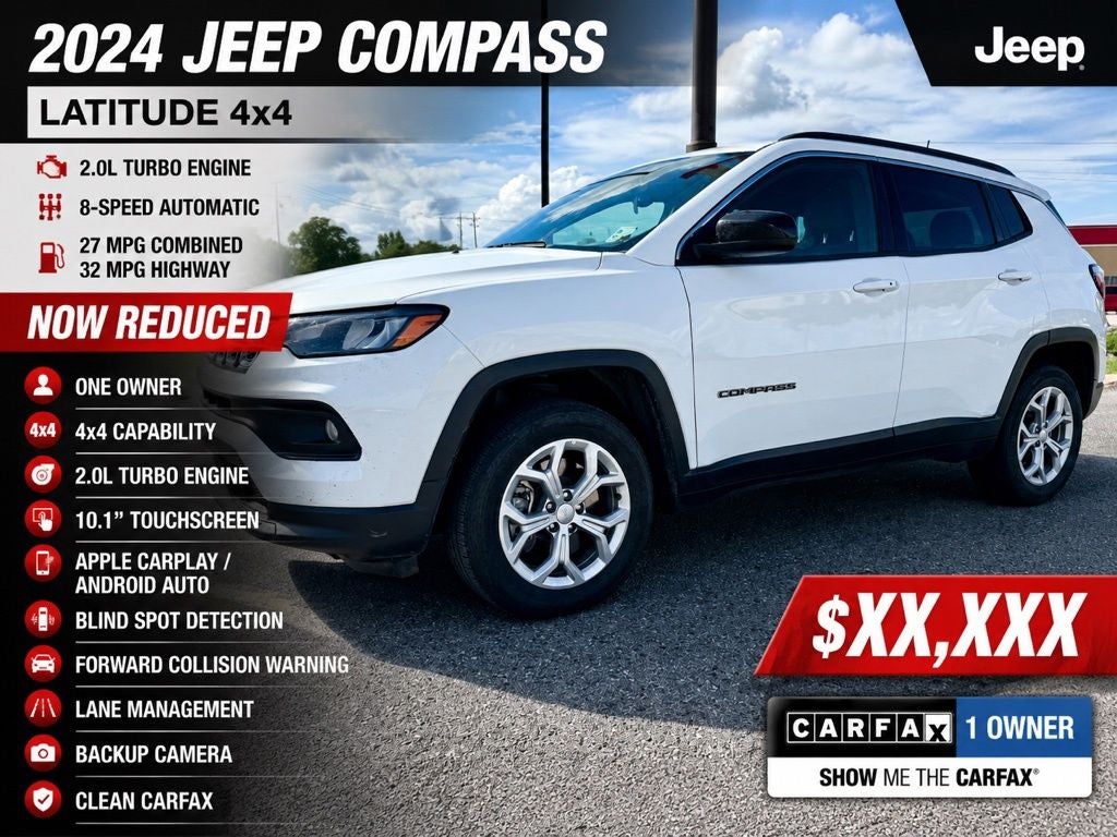 2024 Jeep Compass Latitude 4x4