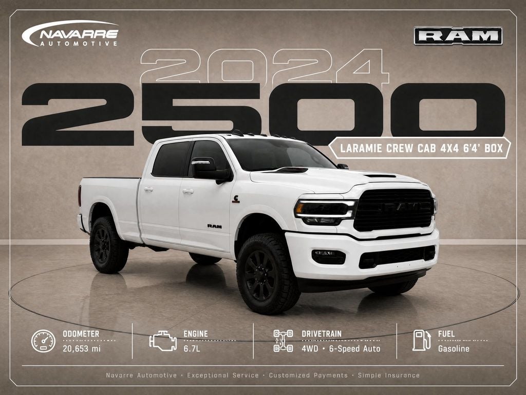 2024 RAM 2500 Laramie Crew Cab 4x4 6'4' Box