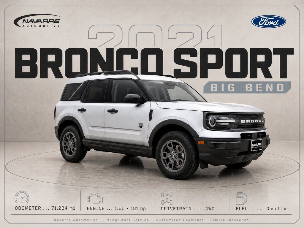 2021 Ford Bronco Sport Big Bend