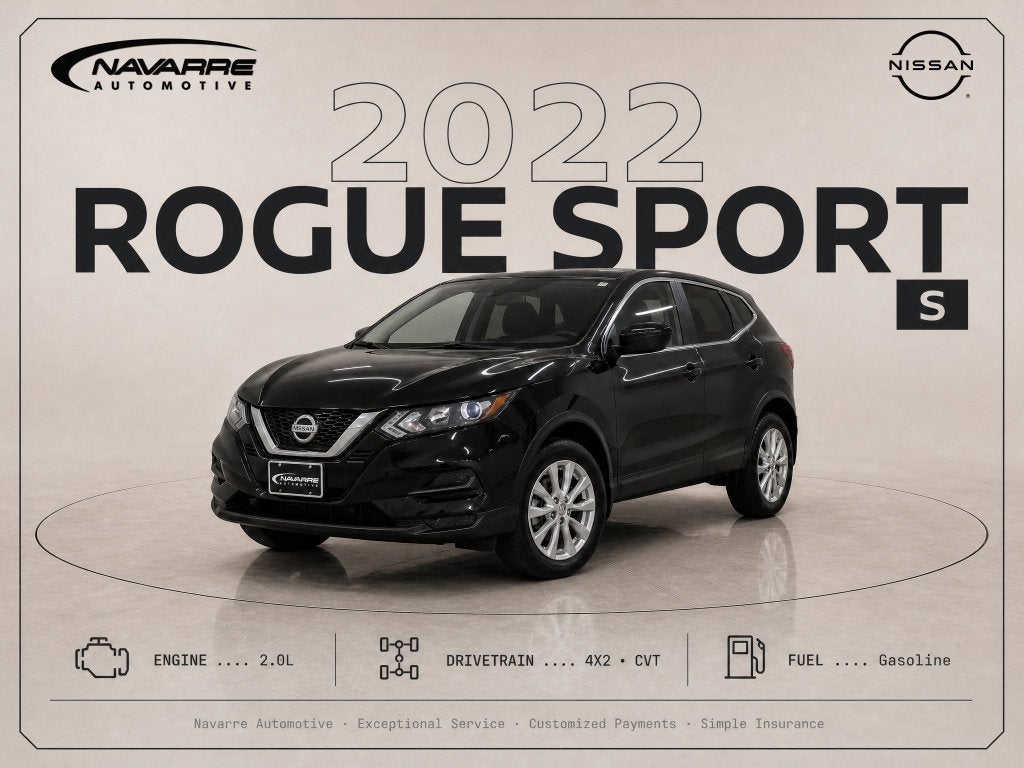 2022 Nissan Rogue Sport S FWD Xtronic CVT