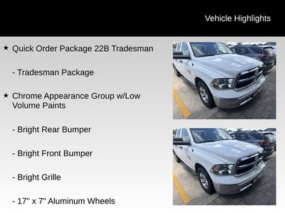 2019 RAM 1500 Classic Tradesman