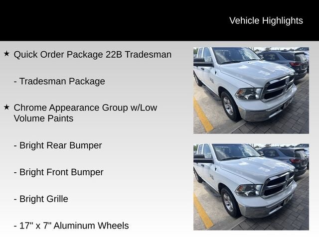 2019 RAM 1500 Classic Tradesman