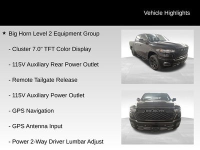 2025 RAM 1500 Big Horn/Lone Star