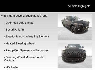 2025 RAM 1500 Big Horn/Lone Star