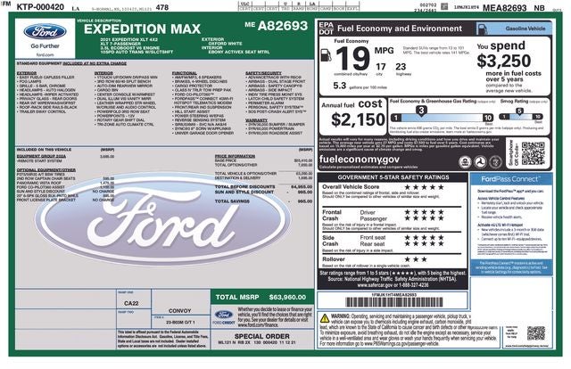 2021 Ford Expedition Max XLT