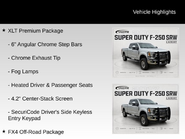 2017 Ford F-250SD XLT