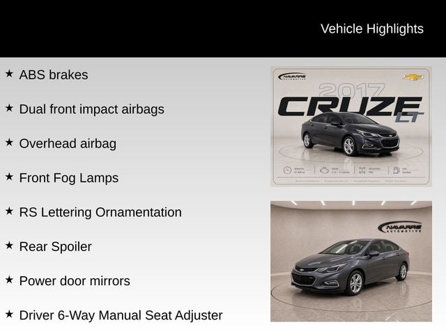 2017 Chevrolet Cruze LT