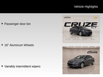 2017 Chevrolet Cruze LT