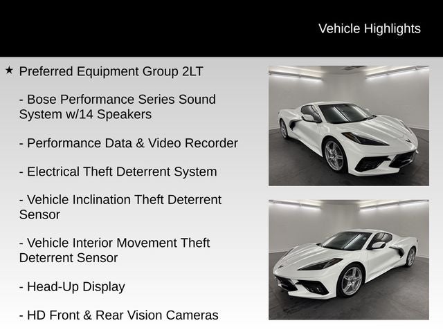 2025 Chevrolet Corvette Stingray 2LT