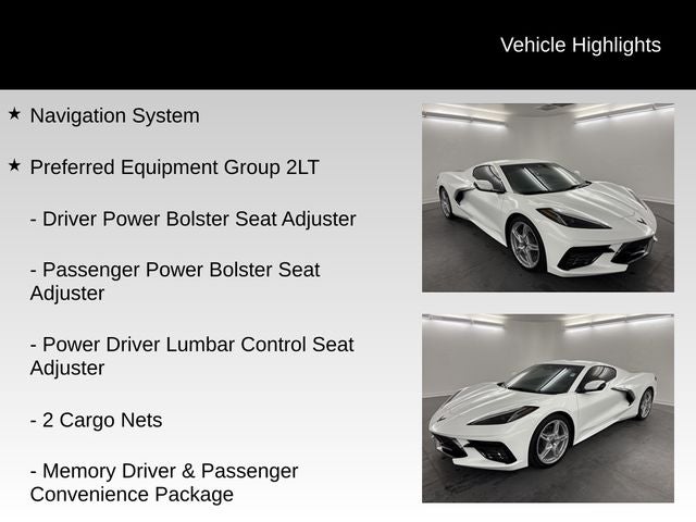 2025 Chevrolet Corvette Stingray 2LT