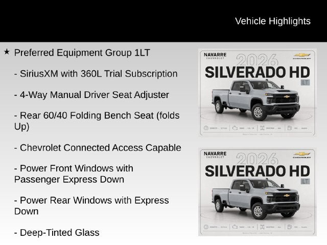 2026 Chevrolet Silverado 2500HD LT