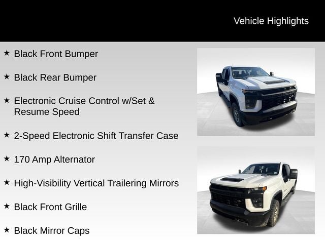 2021 Chevrolet Silverado 2500HD Work Truck