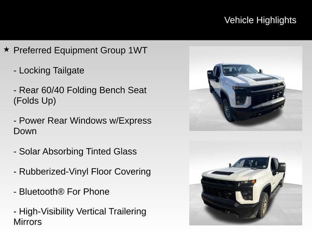 2021 Chevrolet Silverado 2500HD Work Truck