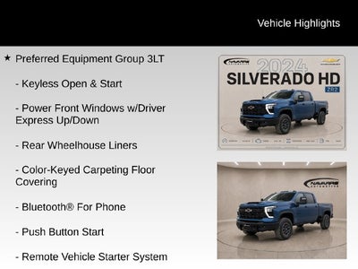 2024 Chevrolet Silverado 2500HD ZR2
