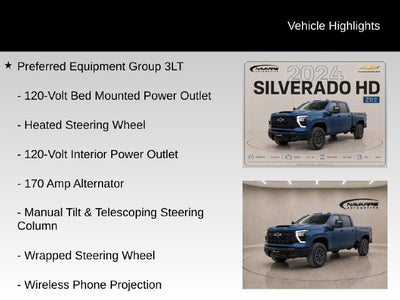 2024 Chevrolet Silverado 2500HD ZR2