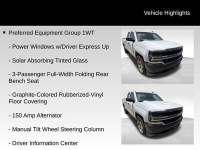 2017 Chevrolet Silverado 1500 WT