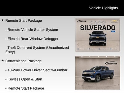 2022 Chevrolet Silverado 1500 LT