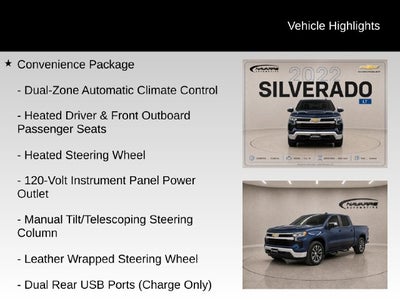 2022 Chevrolet Silverado 1500 LT