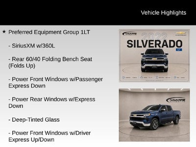 2022 Chevrolet Silverado 1500 LT