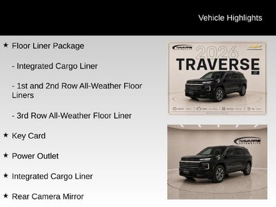 2026 Chevrolet Traverse LT 1LT