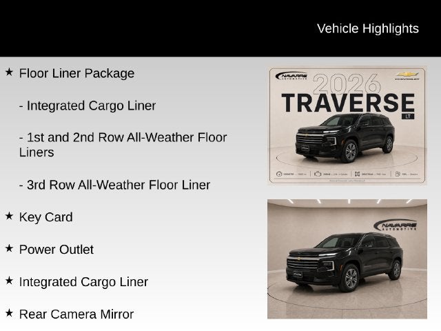 2026 Chevrolet Traverse LT 1LT