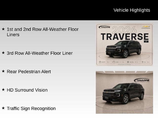 2026 Chevrolet Traverse LT 1LT