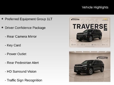 2026 Chevrolet Traverse LT 1LT
