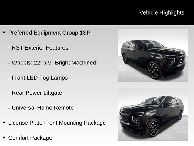 2025 Chevrolet Suburban RST