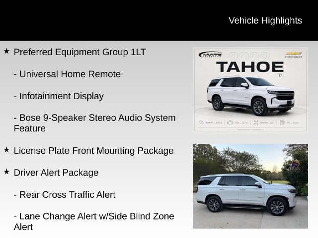 2023 Chevrolet Tahoe LT