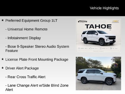 2023 Chevrolet Tahoe LT