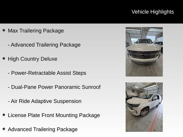 2023 Chevrolet Tahoe High Country