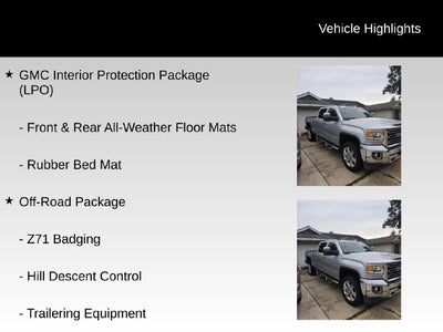 2017 GMC Sierra 2500HD SLT