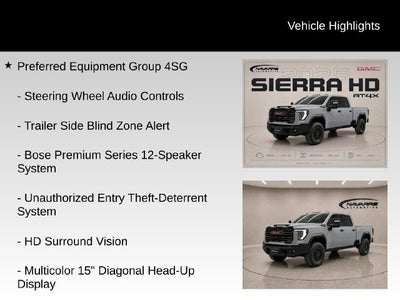 2025 GMC Sierra 2500HD AT4X