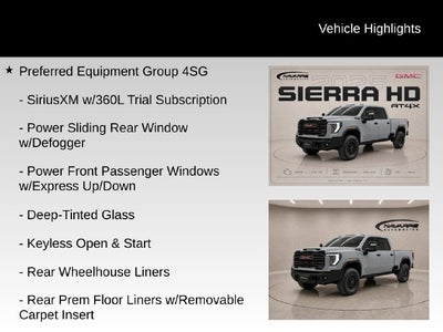 2025 GMC Sierra 2500HD AT4X
