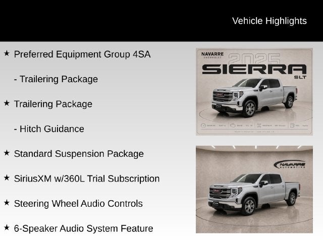 2025 GMC Sierra 1500 SLT