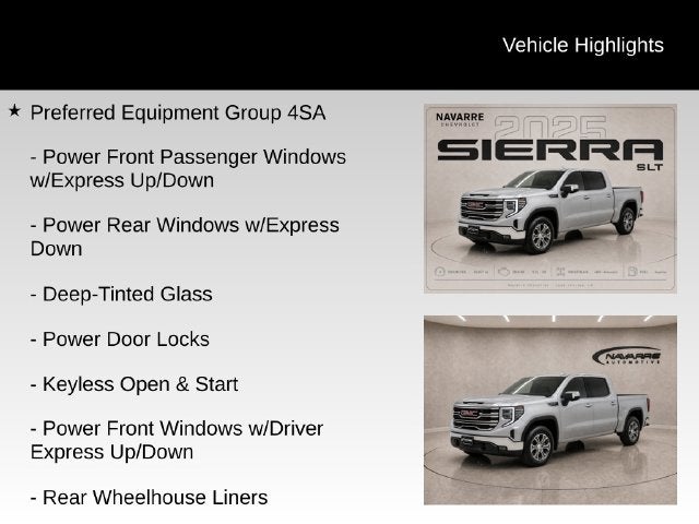 2025 GMC Sierra 1500 SLT