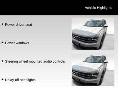 2019 Volkswagen Atlas 3.6L V6 SE