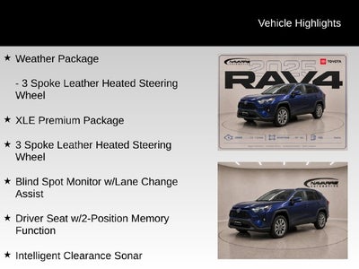 2025 Toyota RAV4 XLE Premium