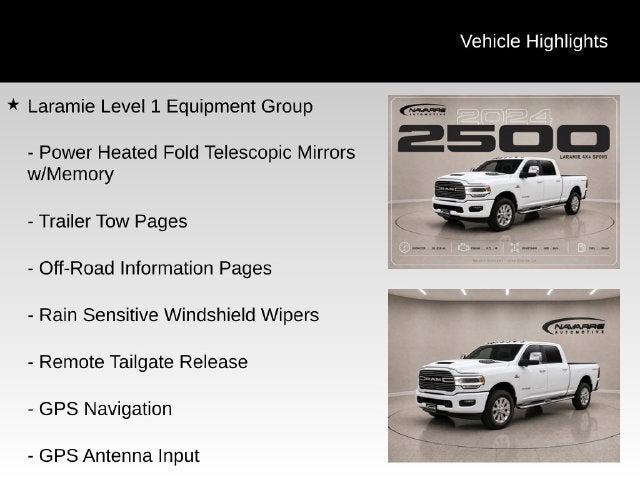 2024 RAM 2500 Laramie
